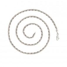 Apzeltīta ķēdīte ar klasisku  pinumu